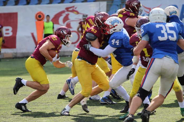 Vukovi Beograd Plavi Zmajevi Blue dragons Borba za Beograd: Vukovi vs Plavi Zmajevi