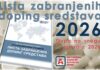 Usvojena Lista zabranjenih doping sredstava za 2026. godinu