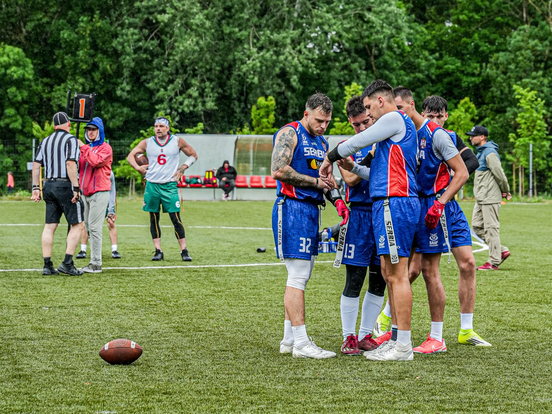 muška flag fudbal reprezentacija Srbija šampion